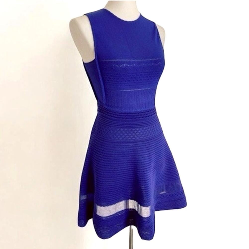 Vintage Missoni Vibrant Blue Knit Dress, Size 36